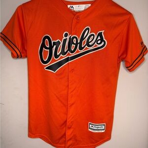 Majestic Kids Orioles Orange Jersey